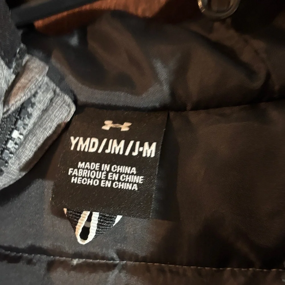 Under Armour Storm Pronto Puffer Jacket Coat Hooded Gray- NWOT